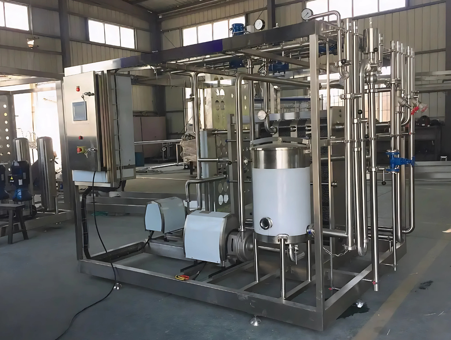 Baagu Süt Pastörizörü ve Paketleme Makinesi JY-VONFO-001