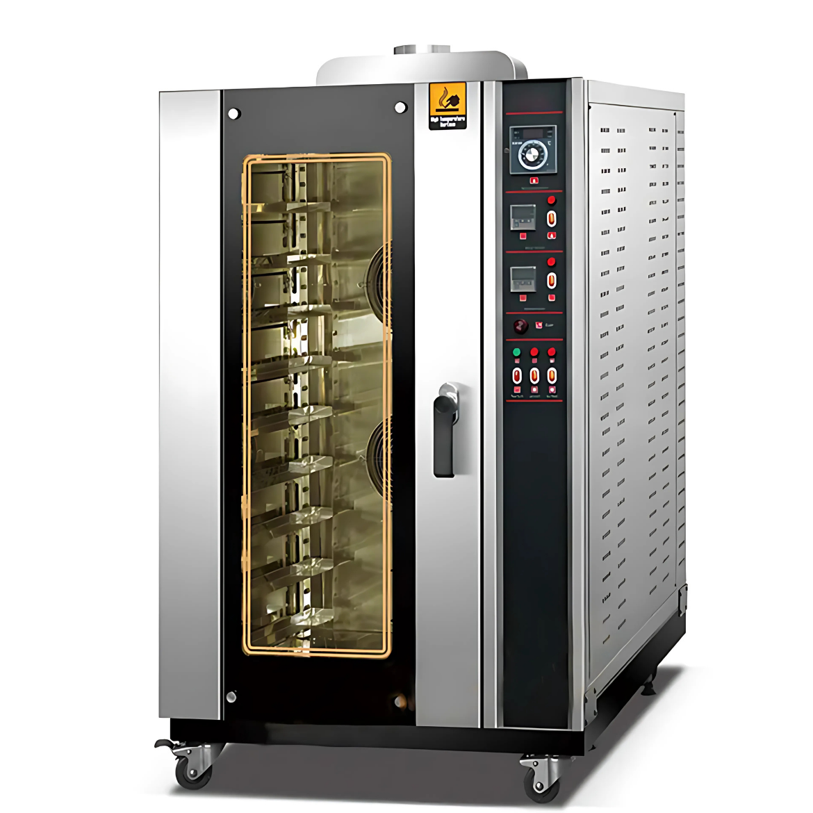 Baagu Gazlı Konveksiyonlu Buhar ile Pişirme Fırını Ticari elektrikli RFL-10R