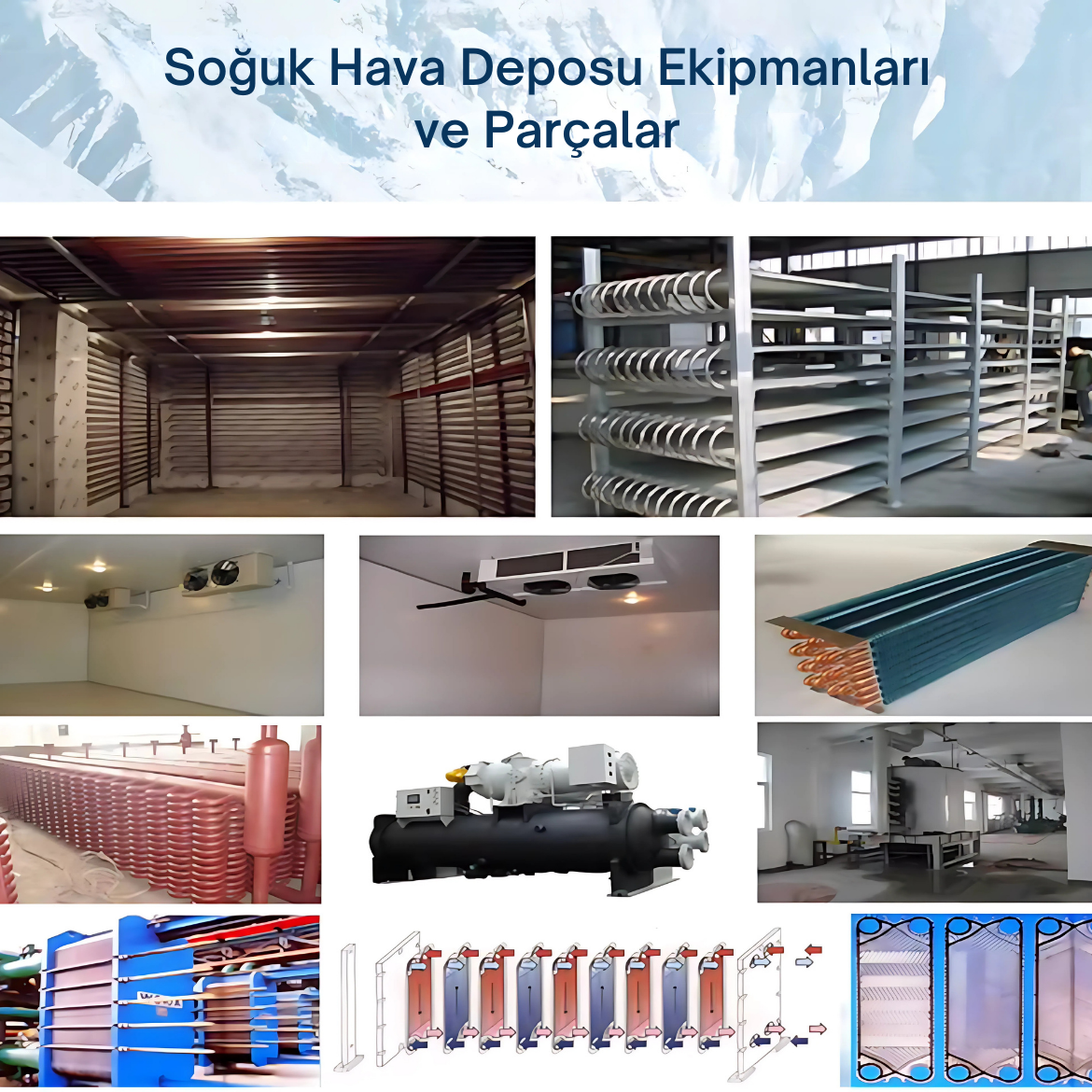 Soğuk Oda Dondurucu Soğutucu Verimli Büyük ve Pratik İsolasyonlu